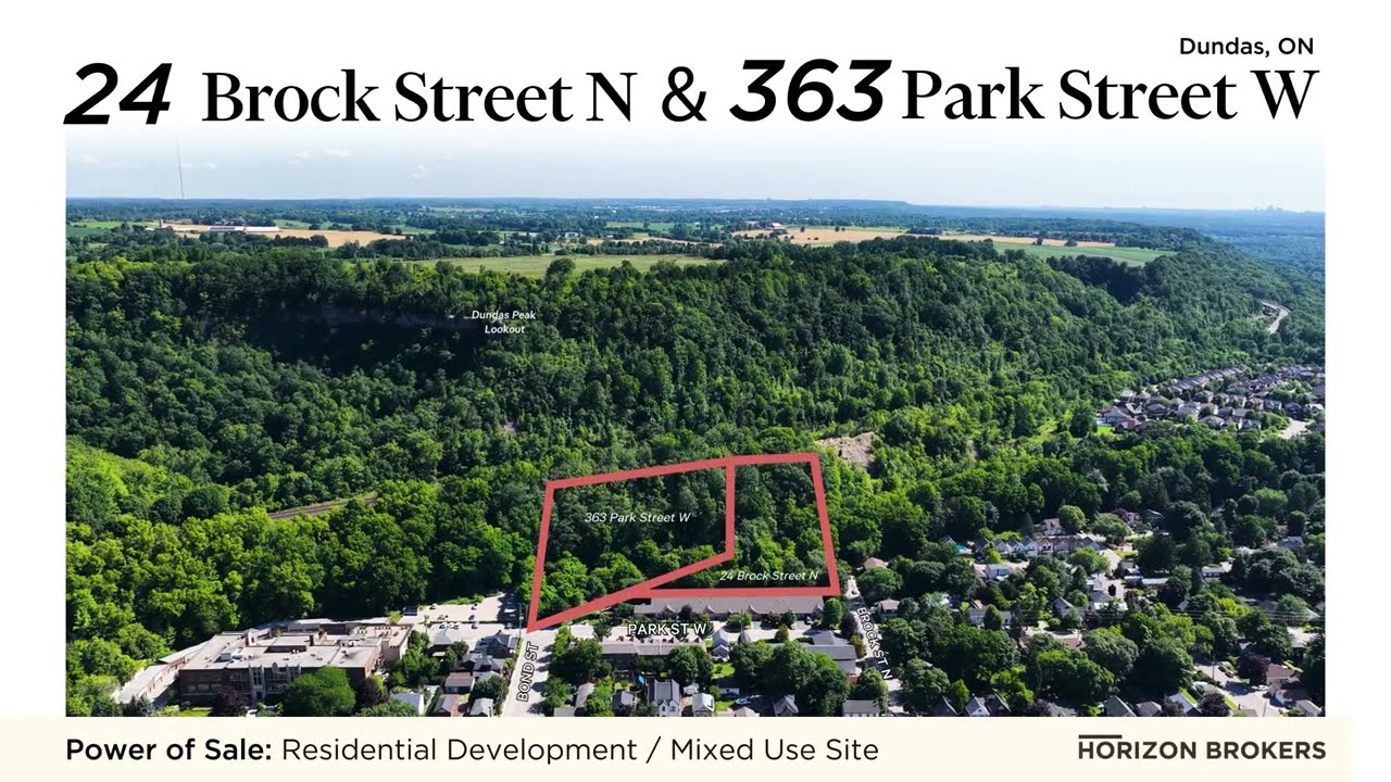 24 Brock Street N & 363 Park Street W, Hamilton ON